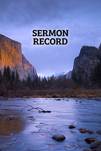 Sermon Record