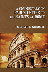 A Commentary on Paul's Letter to the Saints at Rome (cover)