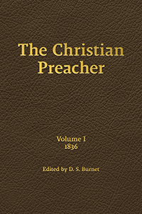The Christian Preacher: Volume 1 (cover)
