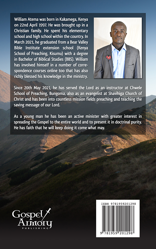 Hiking in the Field of Sound Biblical Teachings (back cover)
