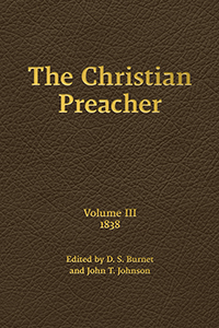 The Christian Preacher: Volume 3 (cover)