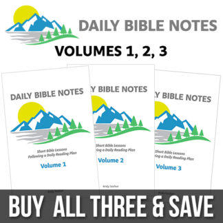 Daily Bible Notes – Bundle (Volumes 1, 2, 3)