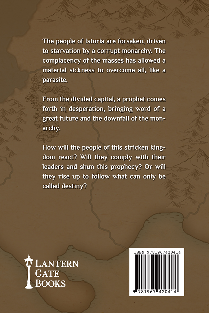 The Nine Cities of Istoría (back cover)