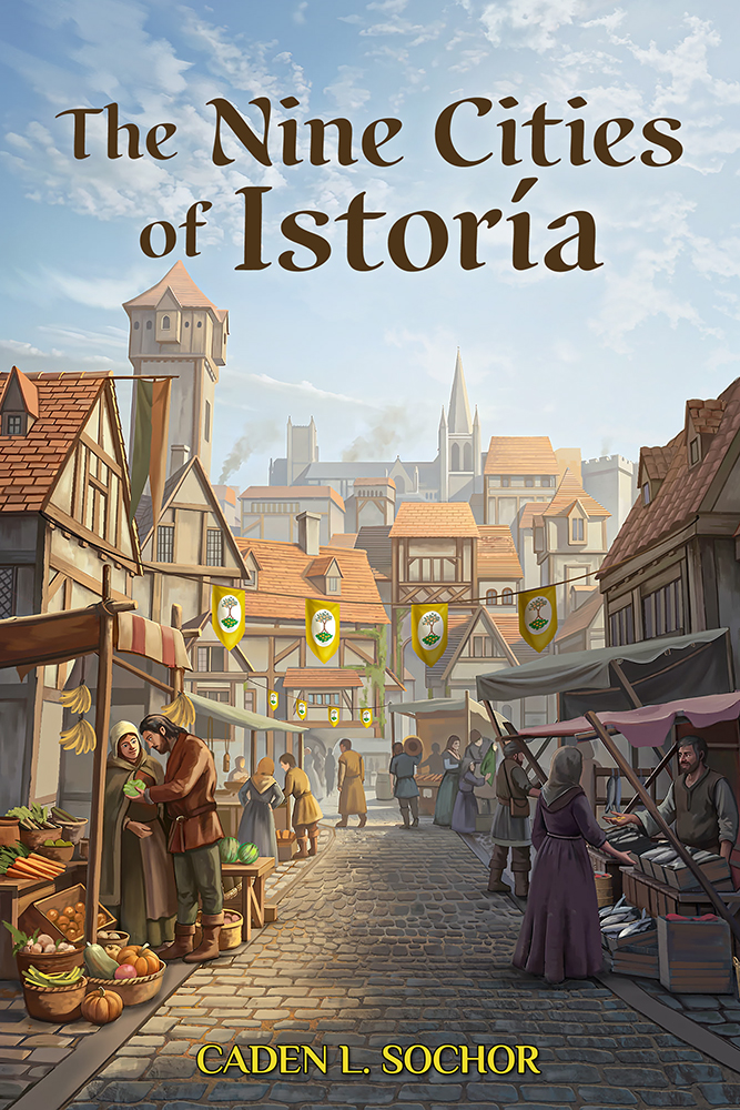 The Nine Cities of Istoría (front cover)